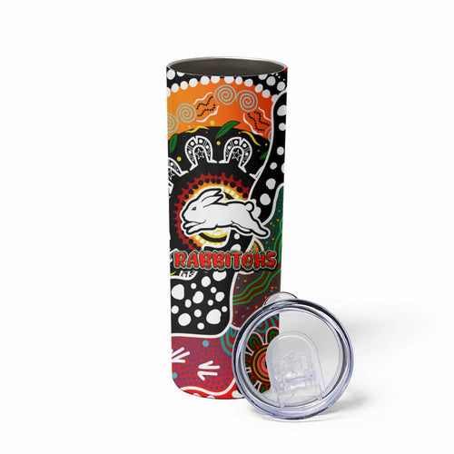 Rabbitohs NRL Celebrating 50 Years of Naidoc Skinny Tumbler NAIDOC Week 2025 Aboriginal