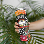 Rabbitohs NRL Celebrating 50 Years of Naidoc Skinny Tumbler NAIDOC Week 2025 Aboriginal