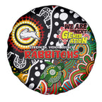 Rabbitohs NRL Celebrating 50 Years of Naidoc Spare Tire Cover NAIDOC Week 2025 Aboriginal