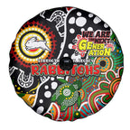 Rabbitohs NRL Celebrating 50 Years of Naidoc Spare Tire Cover NAIDOC Week 2025 Aboriginal