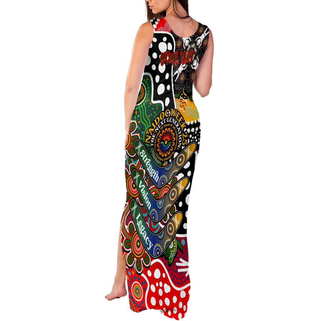 Personalised Rabbitohs NRL Celebrating 50 Years of Naidoc Tank Maxi Dress NAIDOC Week 2025 Aboriginal