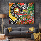 Rabbitohs NRL Celebrating 50 Years of Naidoc Tapestry NAIDOC Week 2025 Aboriginal