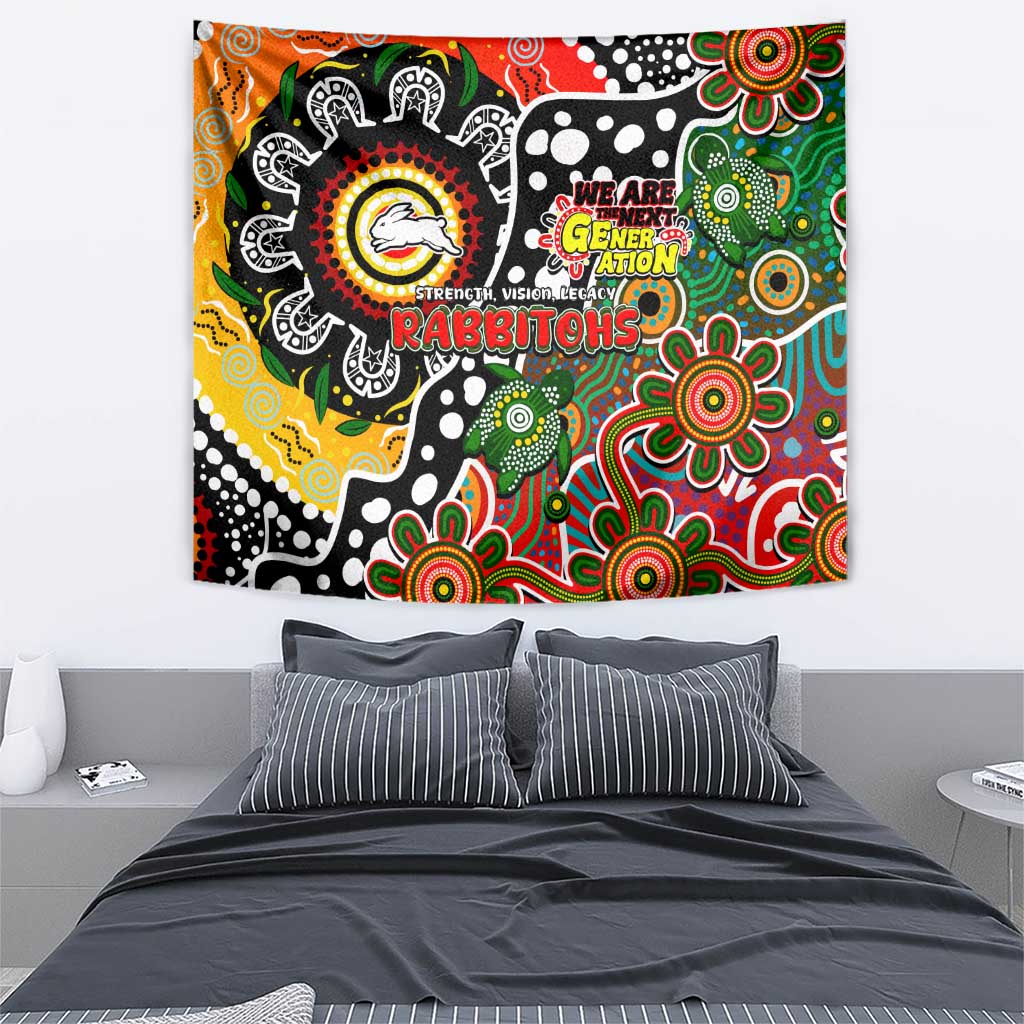 Rabbitohs NRL Celebrating 50 Years of Naidoc Tapestry NAIDOC Week 2025 Aboriginal