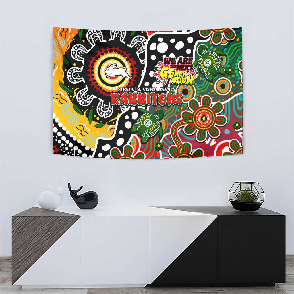 Rabbitohs NRL Celebrating 50 Years of Naidoc Tapestry NAIDOC Week 2025 Aboriginal