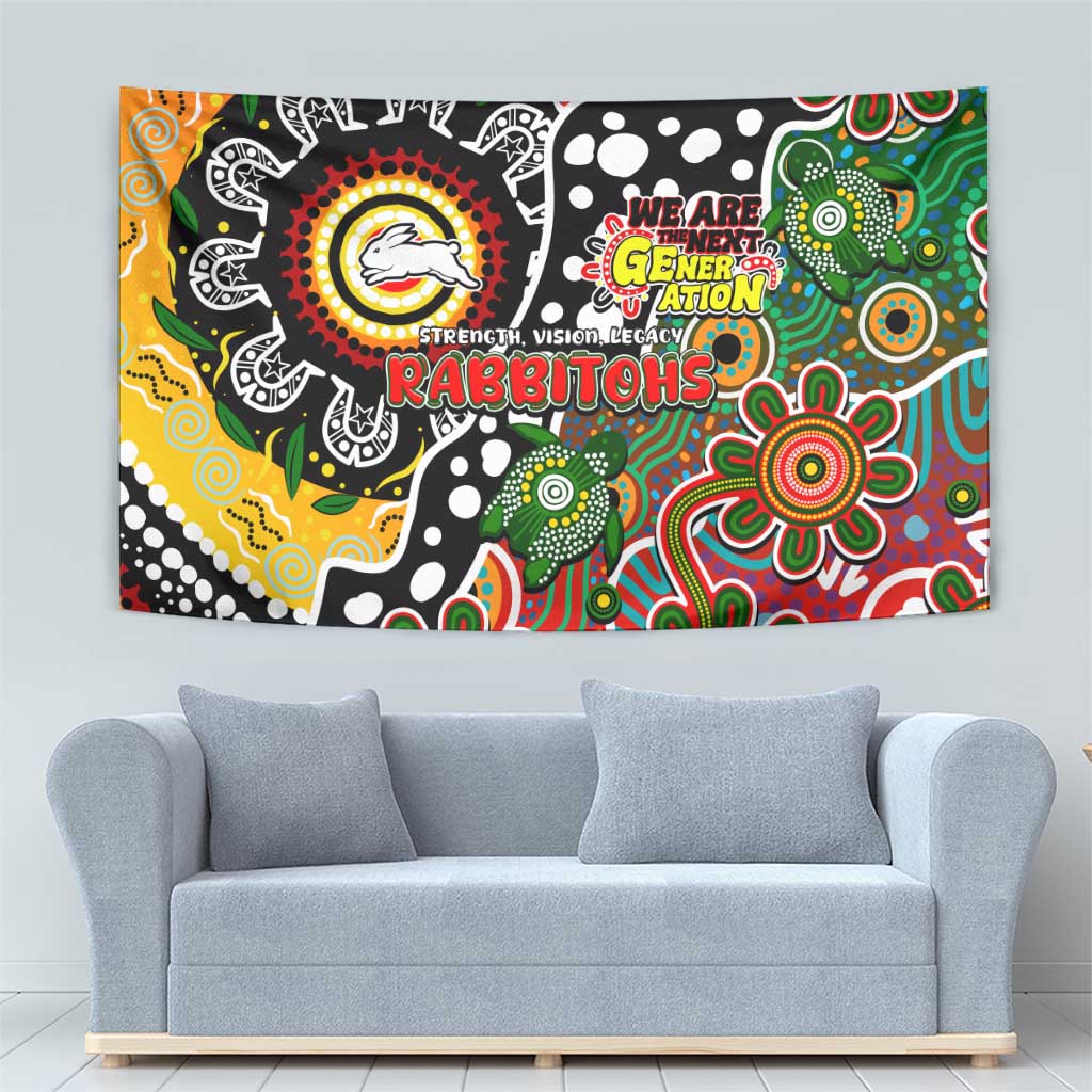 Rabbitohs NRL Celebrating 50 Years of Naidoc Tapestry NAIDOC Week 2025 Aboriginal