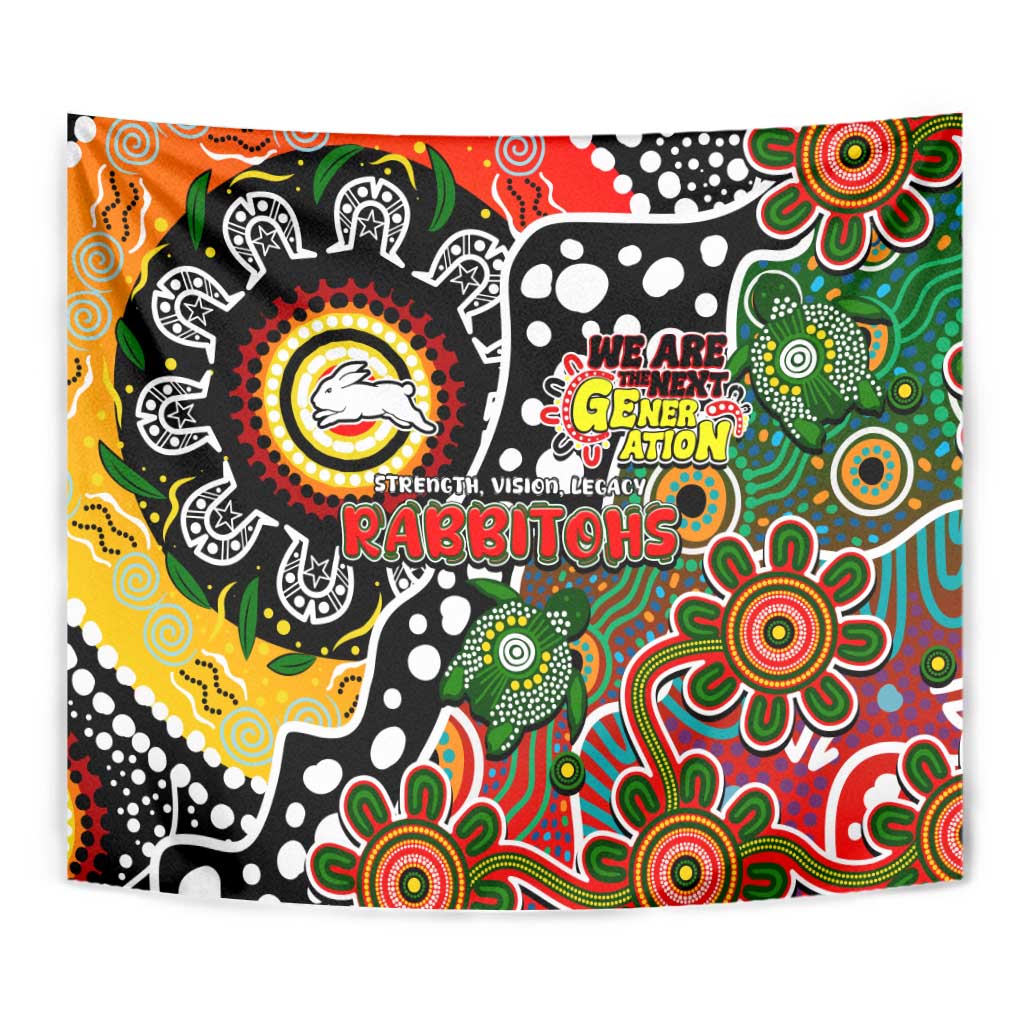 Rabbitohs NRL Celebrating 50 Years of Naidoc Tapestry NAIDOC Week 2025 Aboriginal