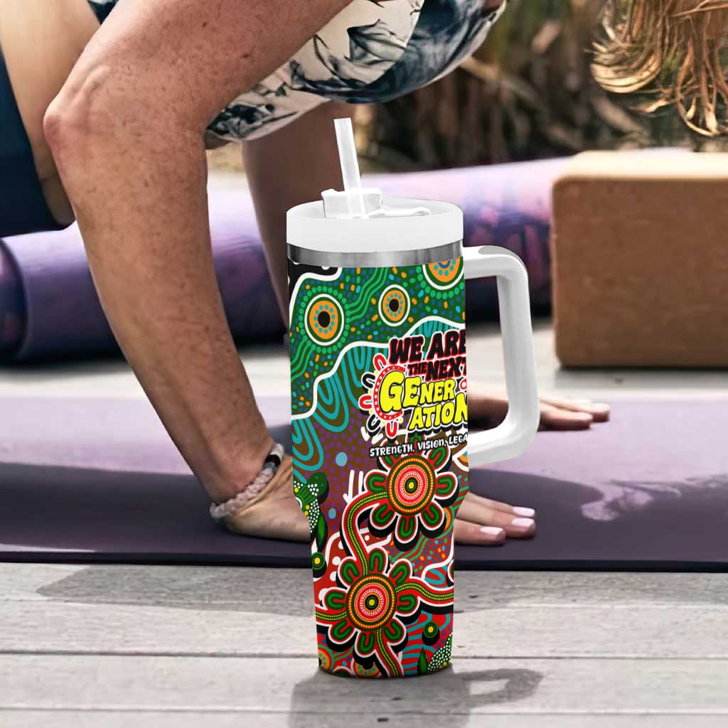 Rabbitohs NRL Celebrating 50 Years of Naidoc Tumbler With Handle NAIDOC Week 2025 Aboriginal