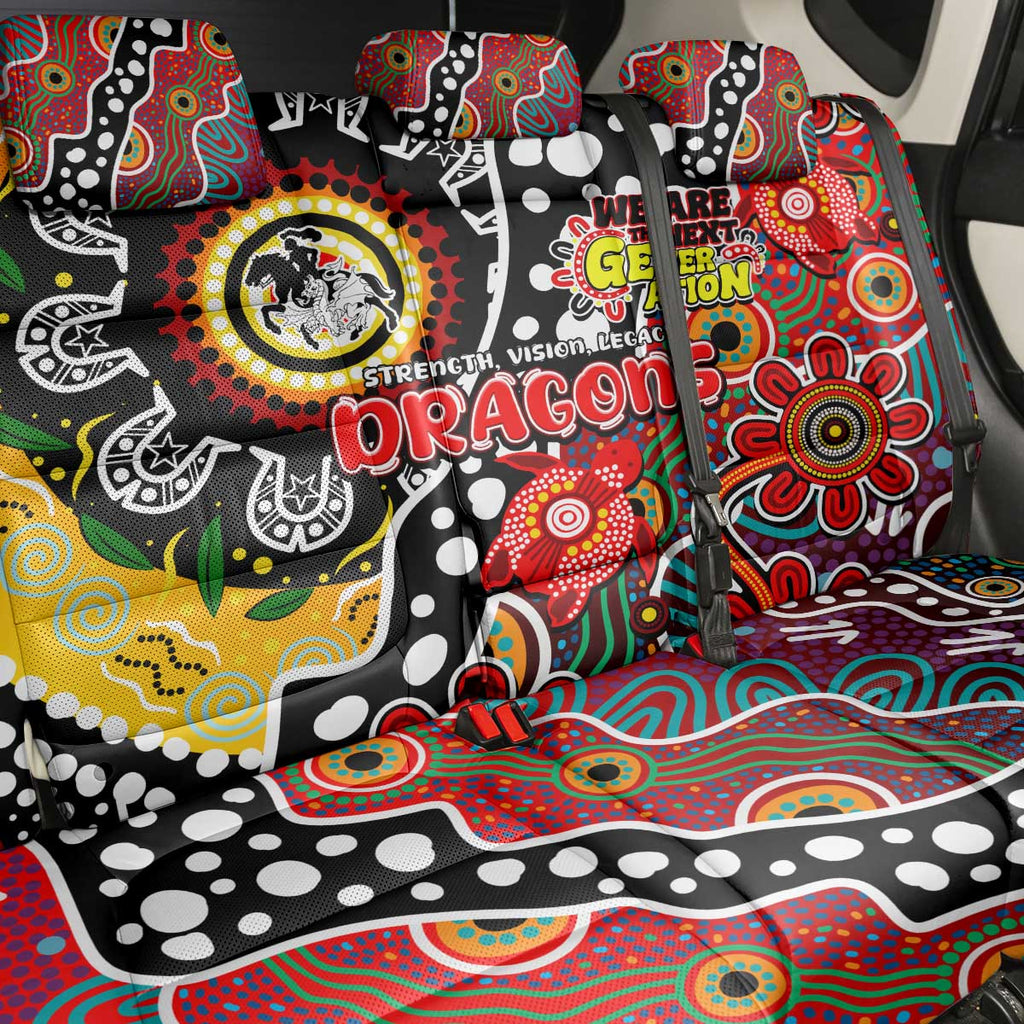 Dragons NRL Celebrating 50 Years of Naidoc Back Car Seat Cover NAIDOC Week 2025 Aboriginal