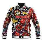 Personalised Dragons NRL Celebrating 50 Years of Naidoc Baseball Jacket NAIDOC Week 2025 Aboriginal