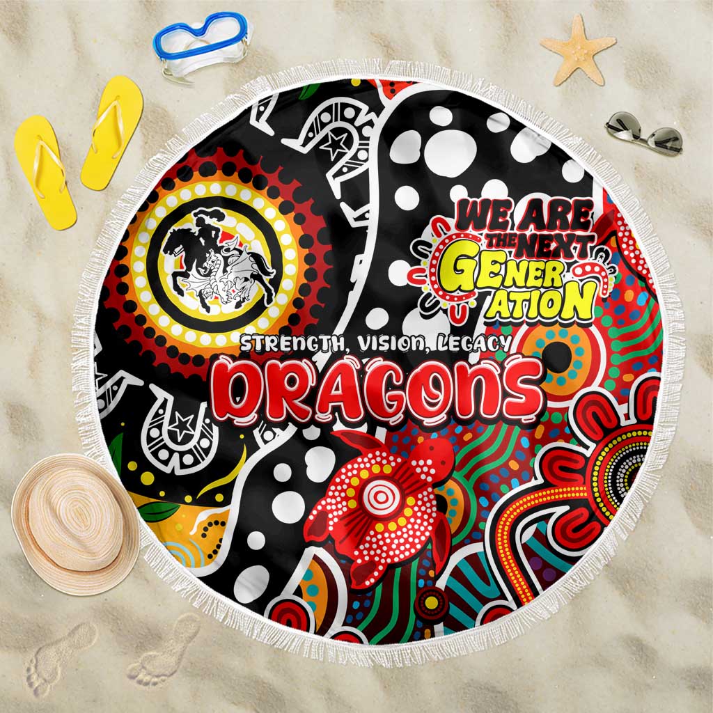 Dragons NRL Celebrating 50 Years of Naidoc Beach Blanket NAIDOC Week 2025 Aboriginal