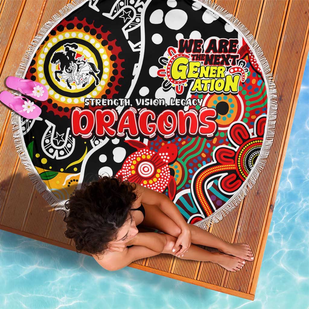 Dragons NRL Celebrating 50 Years of Naidoc Beach Blanket NAIDOC Week 2025 Aboriginal