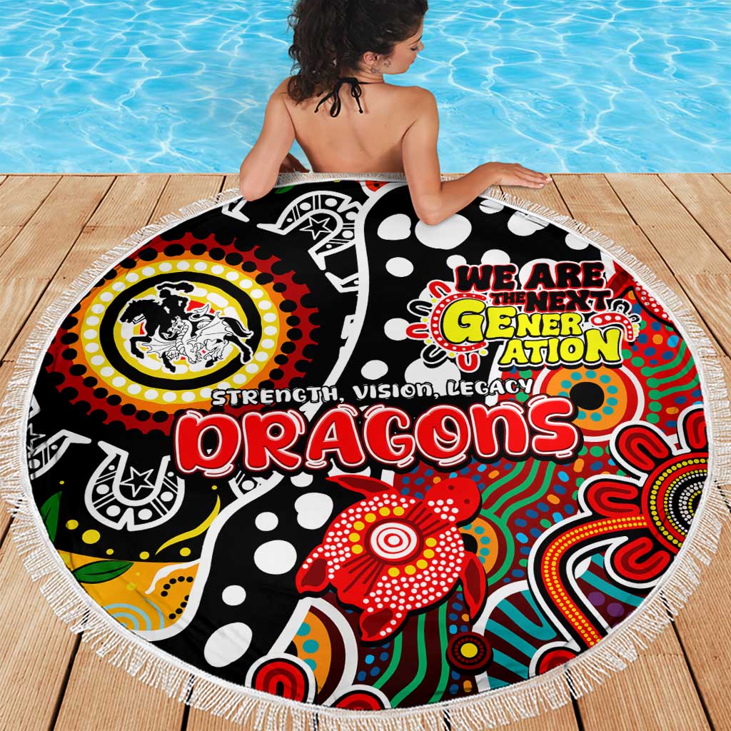 Dragons NRL Celebrating 50 Years of Naidoc Beach Blanket NAIDOC Week 2025 Aboriginal