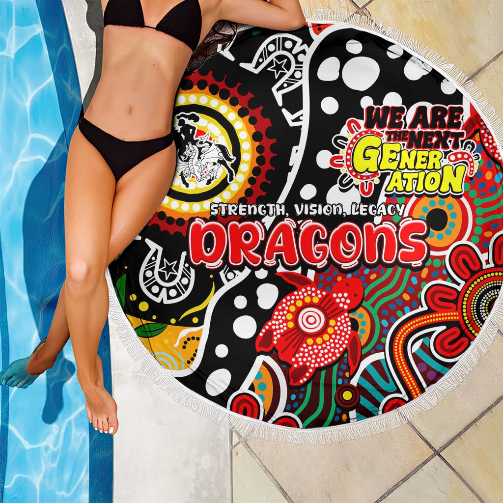 Dragons NRL Celebrating 50 Years of Naidoc Beach Blanket NAIDOC Week 2025 Aboriginal