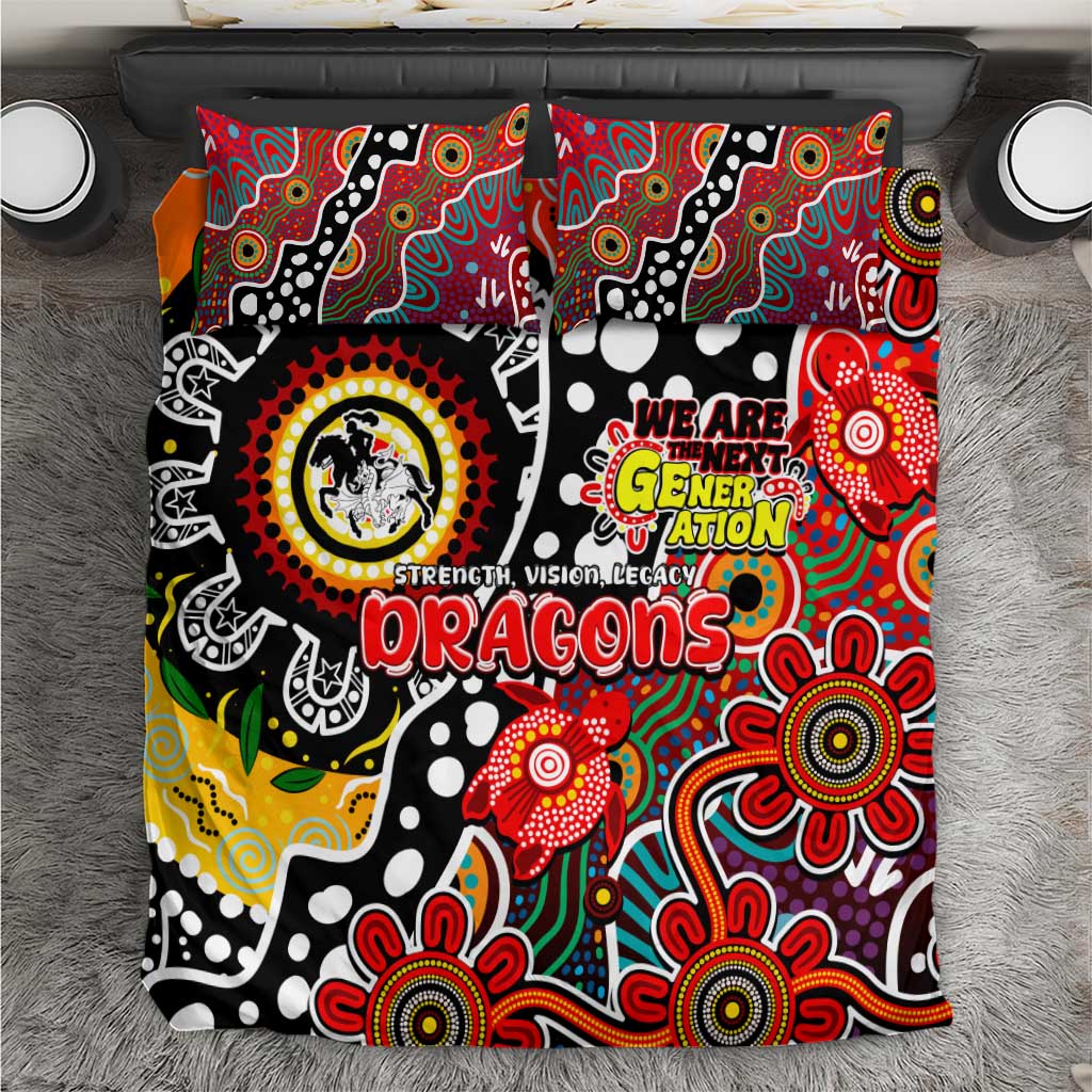 Dragons NRL Celebrating 50 Years of Naidoc Bedding Set NAIDOC Week 2025 Aboriginal