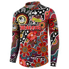 Personalised Dragons NRL Celebrating 50 Years of Naidoc Button Sweatshirt NAIDOC Week 2025 Aboriginal