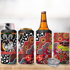 Dragons NRL Celebrating 50 Years of Naidoc 4 in 1 Can Cooler Tumbler NAIDOC Week 2025 Aboriginal