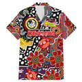 Personalised Dragons NRL Celebrating 50 Years of Naidoc Family Matching Mermaid Dress and Hawaiian Shirt NAIDOC Week 2025 Aboriginal