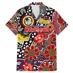 Personalised Dragons NRL Celebrating 50 Years of Naidoc Family Matching Mermaid Dress and Hawaiian Shirt NAIDOC Week 2025 Aboriginal