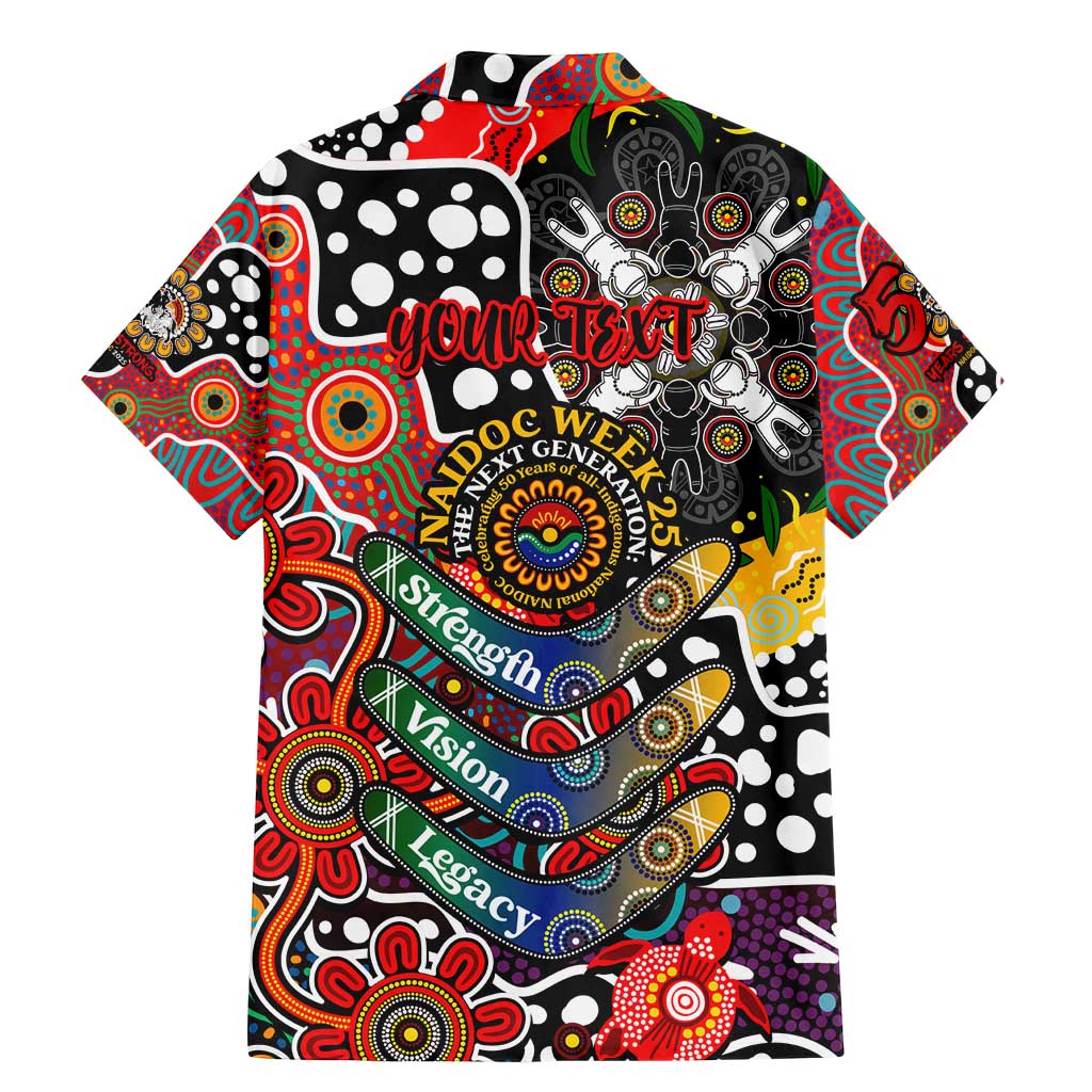 Personalised Dragons NRL Celebrating 50 Years of Naidoc Family Matching Mermaid Dress and Hawaiian Shirt NAIDOC Week 2025 Aboriginal