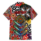Personalised Dragons NRL Celebrating 50 Years of Naidoc Family Matching Mermaid Dress and Hawaiian Shirt NAIDOC Week 2025 Aboriginal