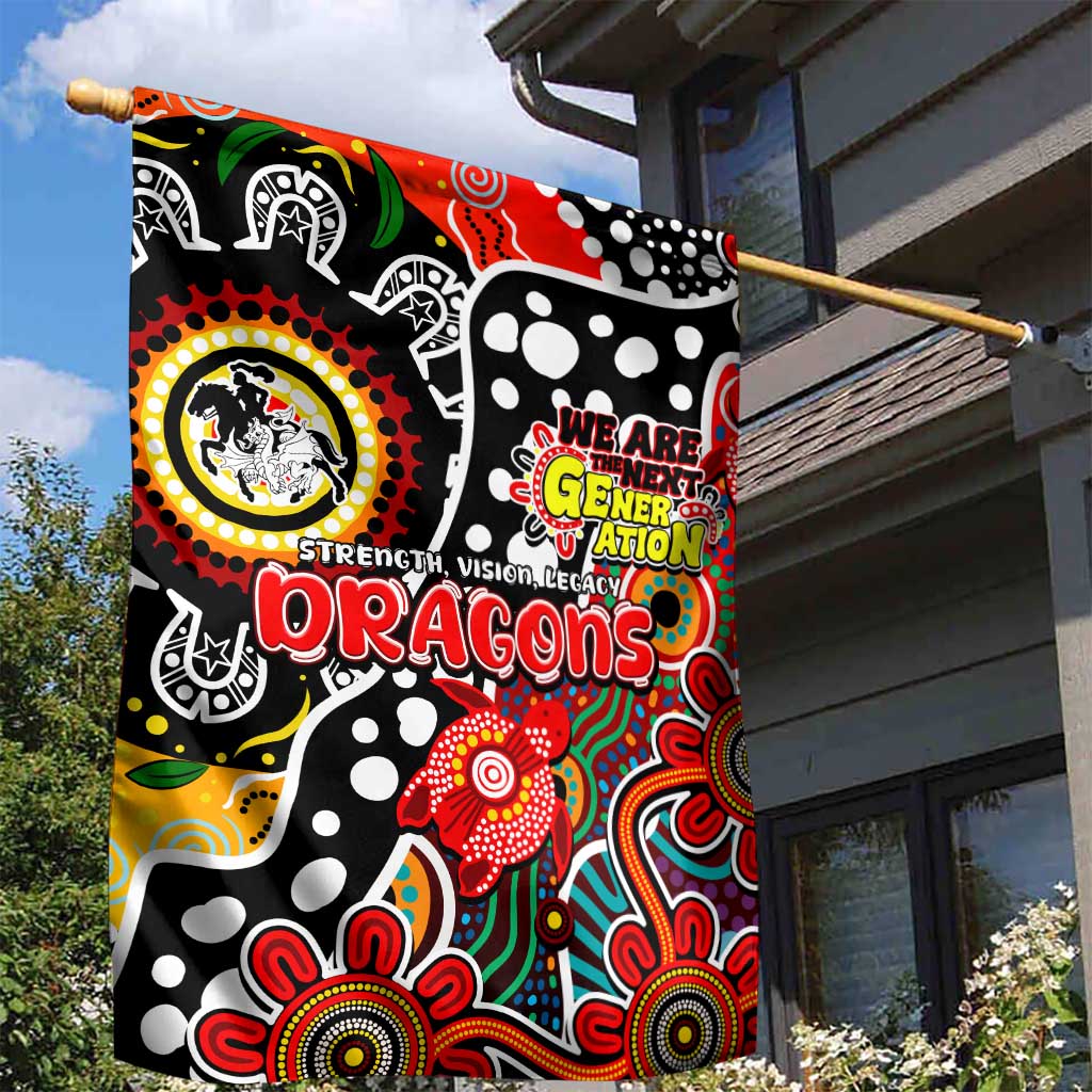 Dragons NRL Celebrating 50 Years of Naidoc Garden Flag NAIDOC Week 2025 Aboriginal