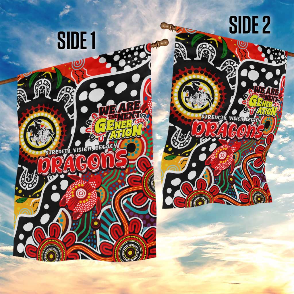 Dragons NRL Celebrating 50 Years of Naidoc Garden Flag NAIDOC Week 2025 Aboriginal