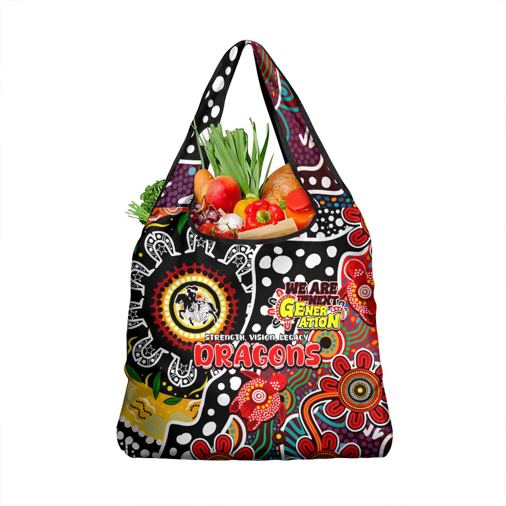 Dragons NRL Celebrating 50 Years of Naidoc Grocery Bag NAIDOC Week 2025 Aboriginal