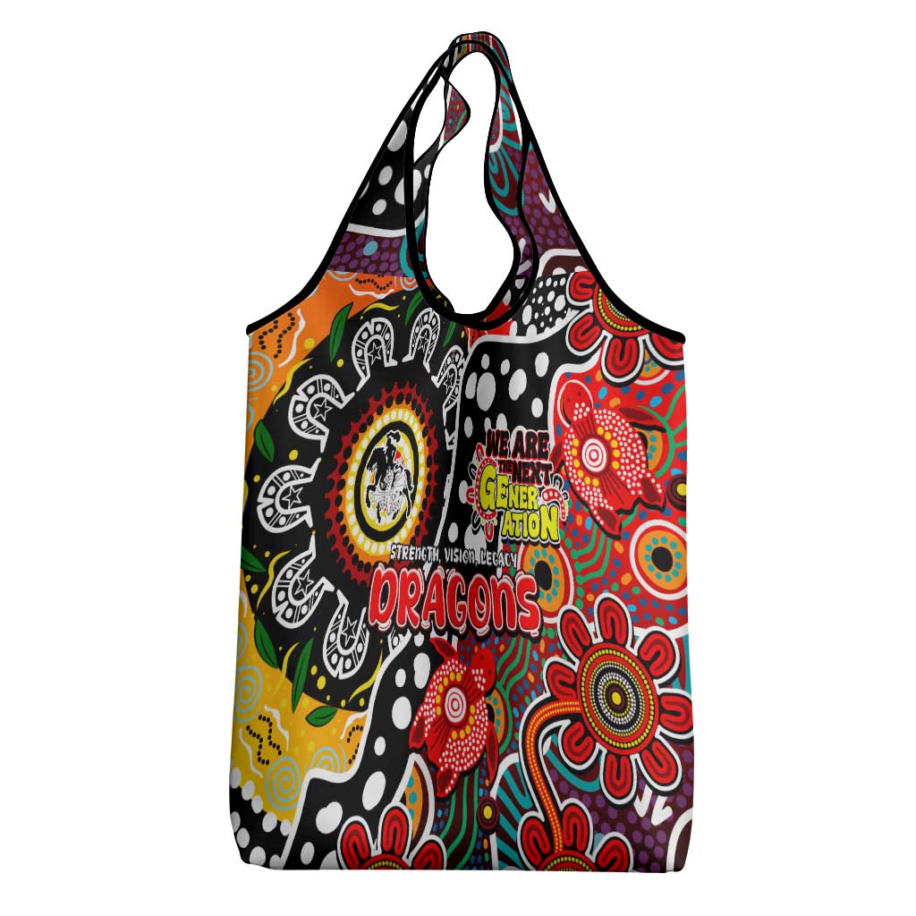 Dragons NRL Celebrating 50 Years of Naidoc Grocery Bag NAIDOC Week 2025 Aboriginal