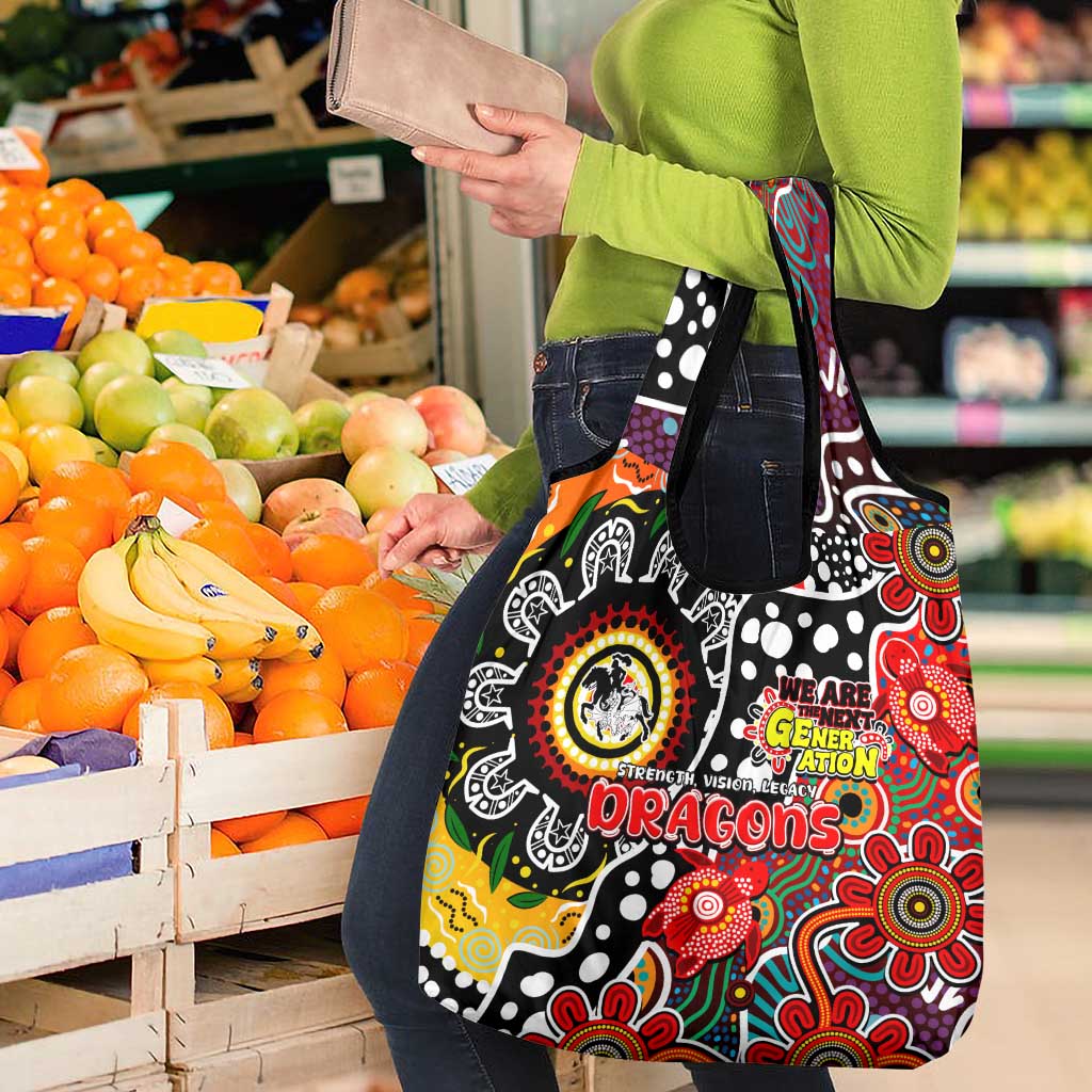 Dragons NRL Celebrating 50 Years of Naidoc Grocery Bag NAIDOC Week 2025 Aboriginal