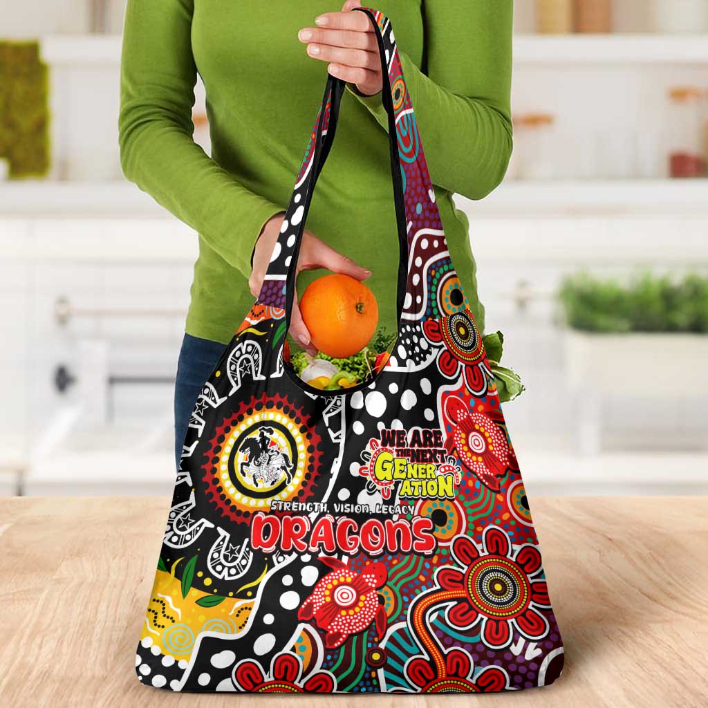 Dragons NRL Celebrating 50 Years of Naidoc Grocery Bag NAIDOC Week 2025 Aboriginal