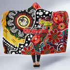 Dragons NRL Celebrating 50 Years of Naidoc Hooded Blanket NAIDOC Week 2025 Aboriginal