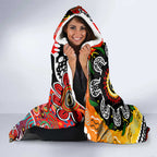 Dragons NRL Celebrating 50 Years of Naidoc Hooded Blanket NAIDOC Week 2025 Aboriginal
