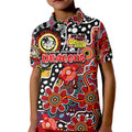 Personalised Dragons NRL Celebrating 50 Years of Naidoc Kid Polo Shirt NAIDOC Week 2025 Aboriginal