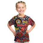 Personalised Dragons NRL Celebrating 50 Years of Naidoc Kid T Shirt NAIDOC Week 2025 Aboriginal