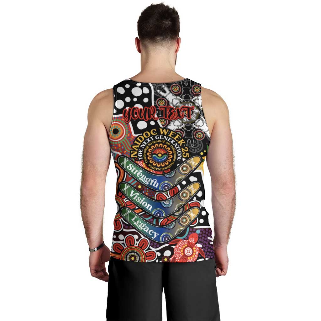 Personalised Dragons NRL Celebrating 50 Years of Naidoc Men Tank Top NAIDOC Week 2025 Aboriginal