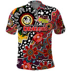 Personalised Dragons NRL Celebrating 50 Years of Naidoc Polo Shirt NAIDOC Week 2025 Aboriginal