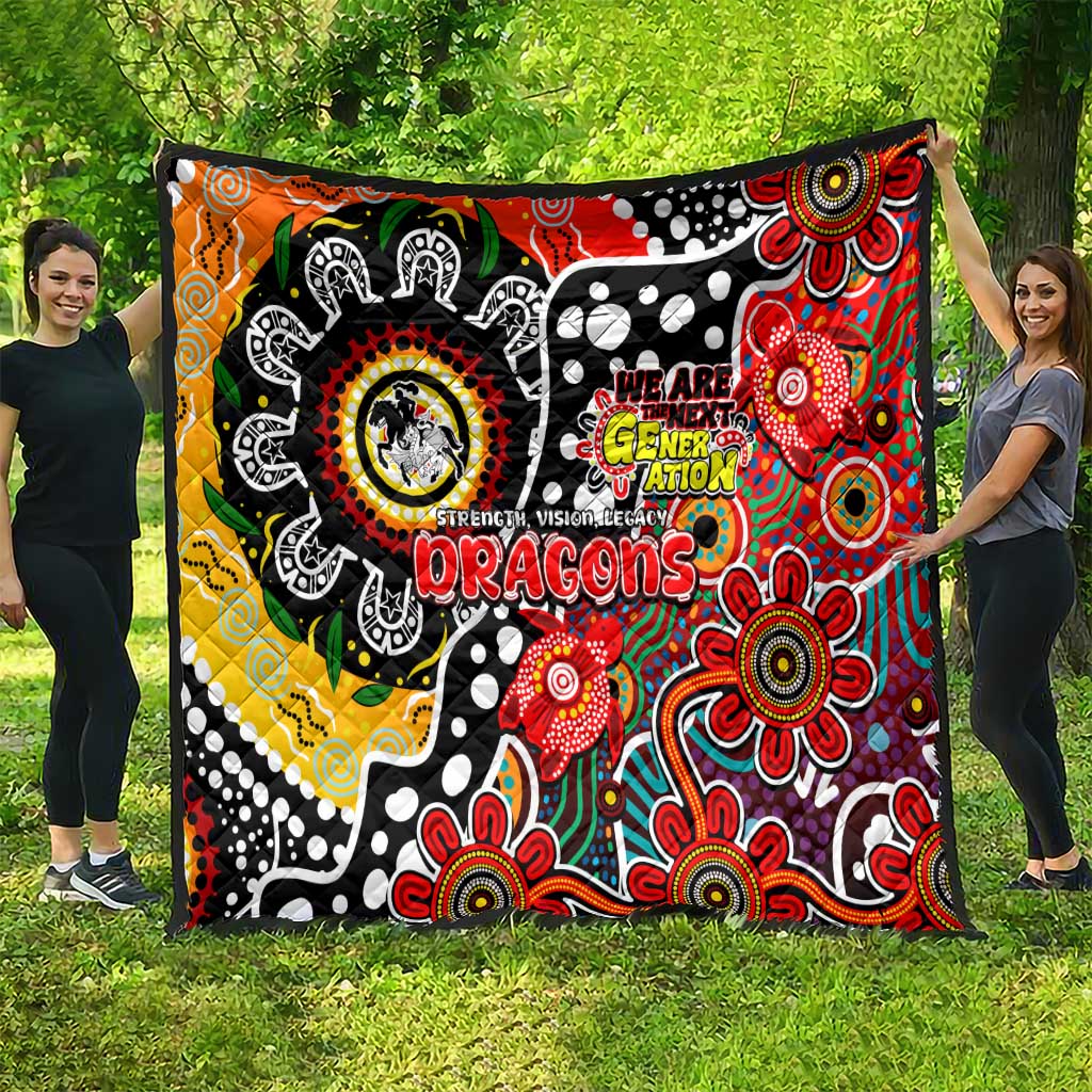 Dragons NRL Celebrating 50 Years of Naidoc Quilt NAIDOC Week 2025 Aboriginal