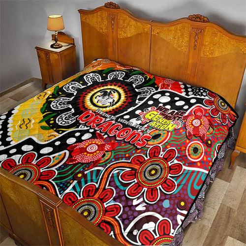 Dragons NRL Celebrating 50 Years of Naidoc Quilt NAIDOC Week 2025 Aboriginal