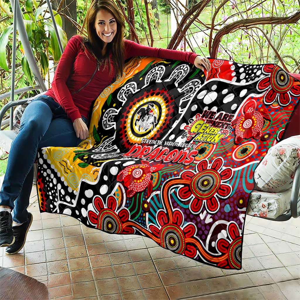 Dragons NRL Celebrating 50 Years of Naidoc Quilt NAIDOC Week 2025 Aboriginal