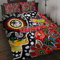 Dragons NRL Celebrating 50 Years of Naidoc Quilt Bed Set NAIDOC Week 2025 Aboriginal