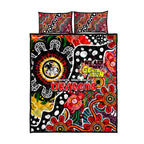 Dragons NRL Celebrating 50 Years of Naidoc Quilt Bed Set NAIDOC Week 2025 Aboriginal
