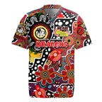 Personalised Dragons NRL Celebrating 50 Years of Naidoc Rugby Jersey NAIDOC Week 2025 Aboriginal
