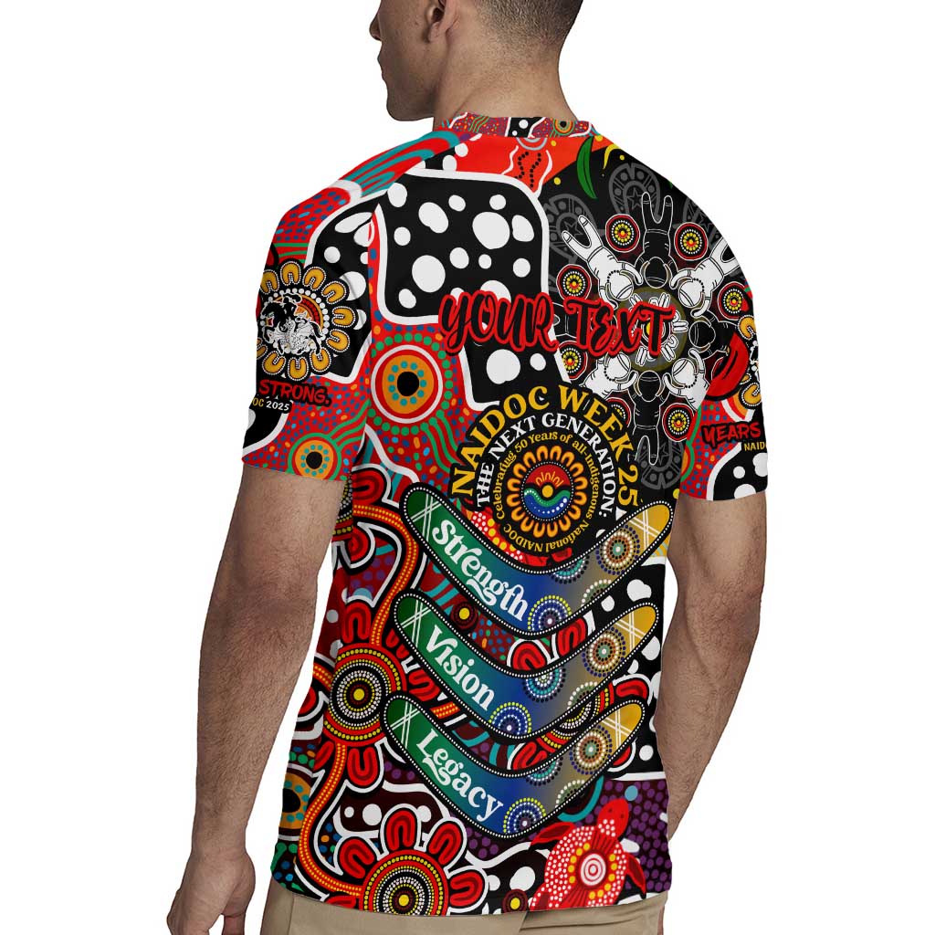 Personalised Dragons NRL Celebrating 50 Years of Naidoc Rugby Jersey NAIDOC Week 2025 Aboriginal