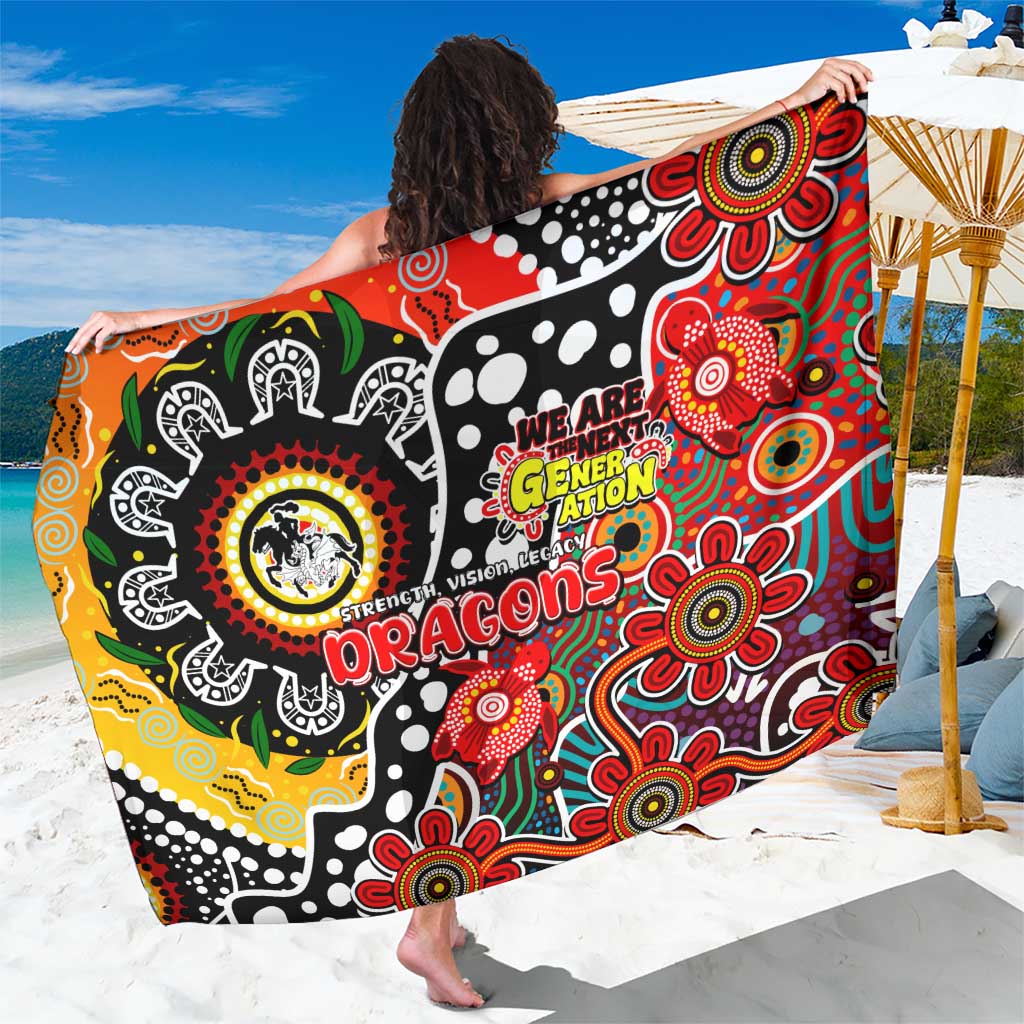 Dragons NRL Celebrating 50 Years of Naidoc Sarong NAIDOC Week 2025 Aboriginal