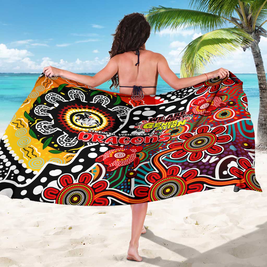 Dragons NRL Celebrating 50 Years of Naidoc Sarong NAIDOC Week 2025 Aboriginal