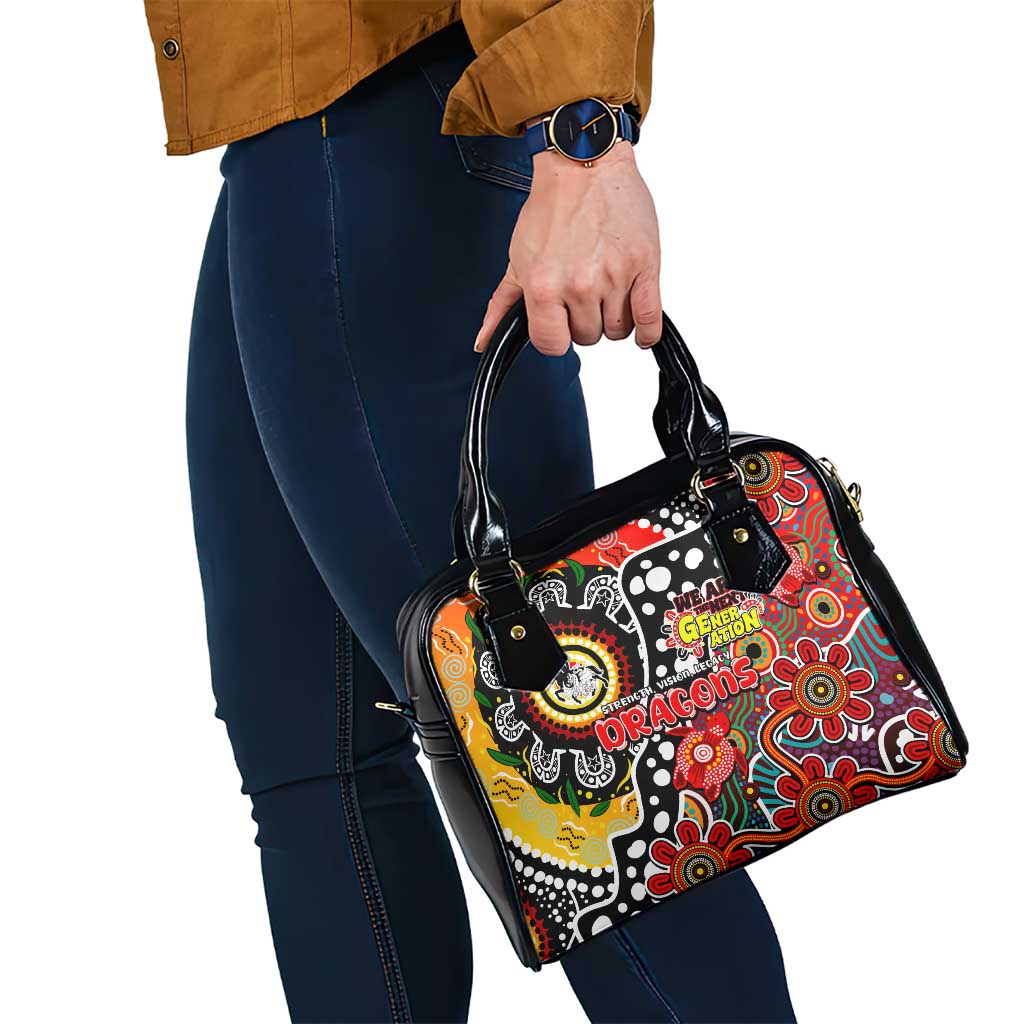 Dragons NRL Celebrating 50 Years of Naidoc Shoulder Handbag NAIDOC Week 2025 Aboriginal