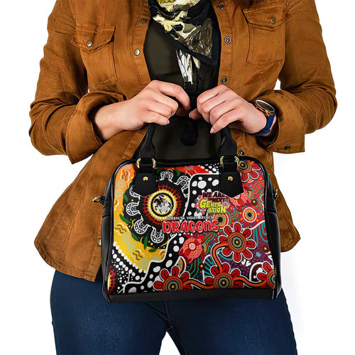 Dragons NRL Celebrating 50 Years of Naidoc Shoulder Handbag NAIDOC Week 2025 Aboriginal