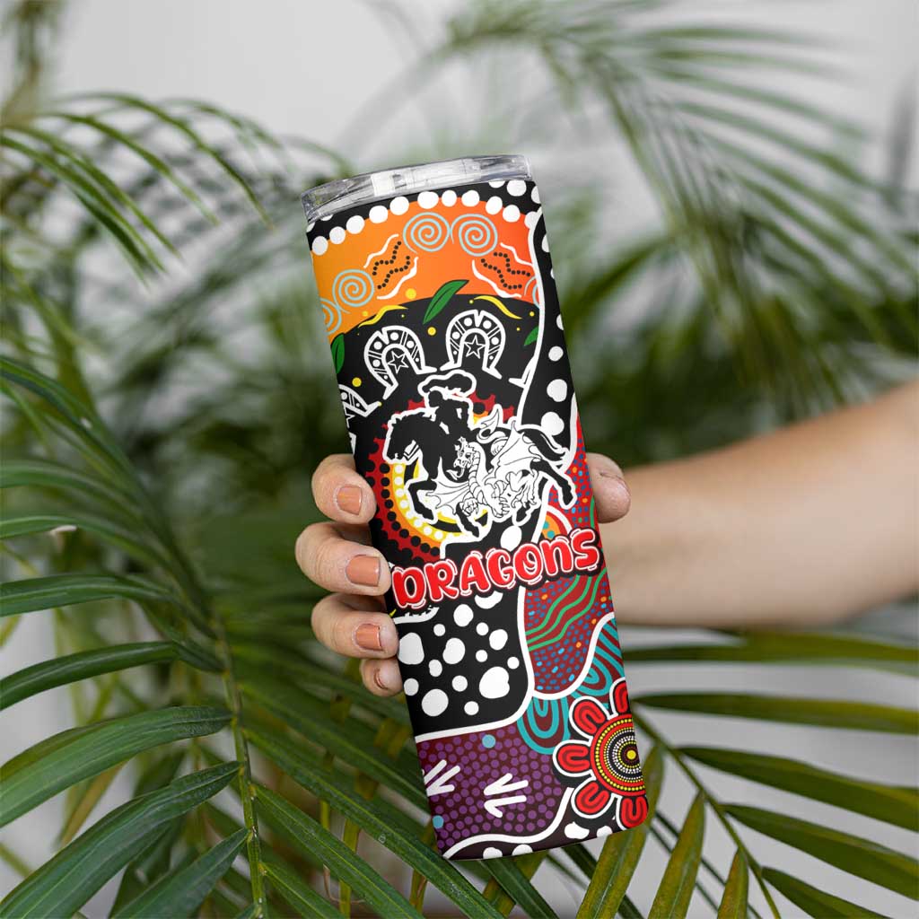 Dragons NRL Celebrating 50 Years of Naidoc Skinny Tumbler NAIDOC Week 2025 Aboriginal