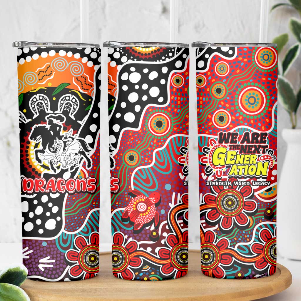 Dragons NRL Celebrating 50 Years of Naidoc Skinny Tumbler NAIDOC Week 2025 Aboriginal