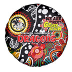 Dragons NRL Celebrating 50 Years of Naidoc Spare Tire Cover NAIDOC Week 2025 Aboriginal